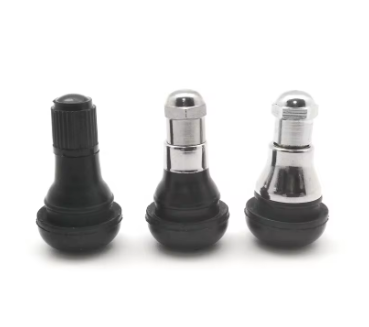 Factory Wholesale tr412 Tubeless Snap in Rubber Tire Valve For Motorcycles